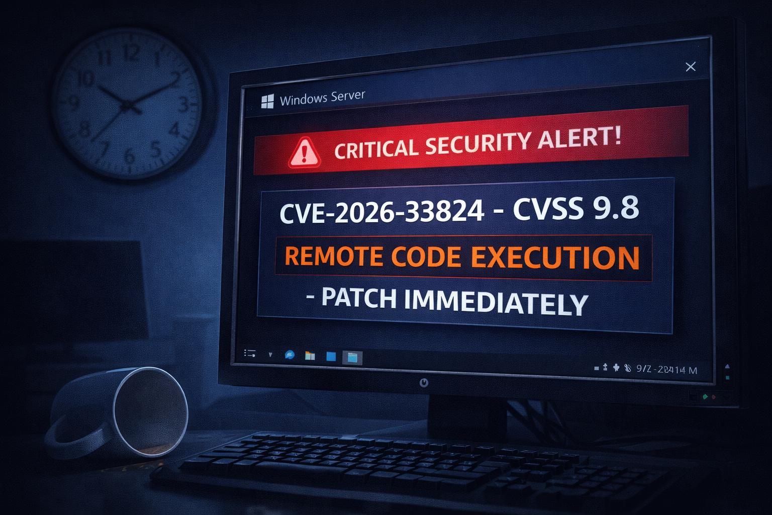 Critical Windows IKE RCE Vulnerability (CVE-2026-33824): Patch Your VPN Servers Now
